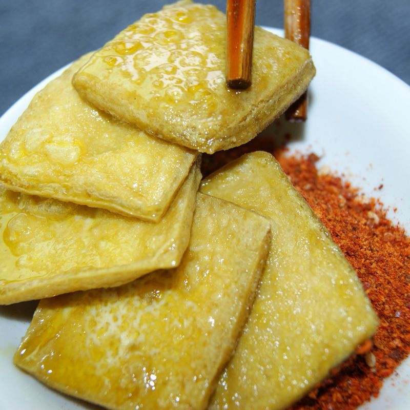 臭豆腐 大方味手撕臭豆腐 贵州特产小吃油炸烙锅豆腐干-阿里巴巴