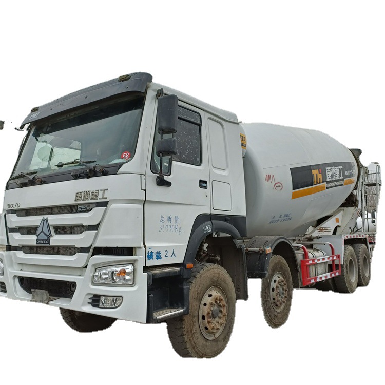 二手混凝土搅拌灌车 豪沃前四后八搅拌车 唐宏上装水泥搅拌灌车