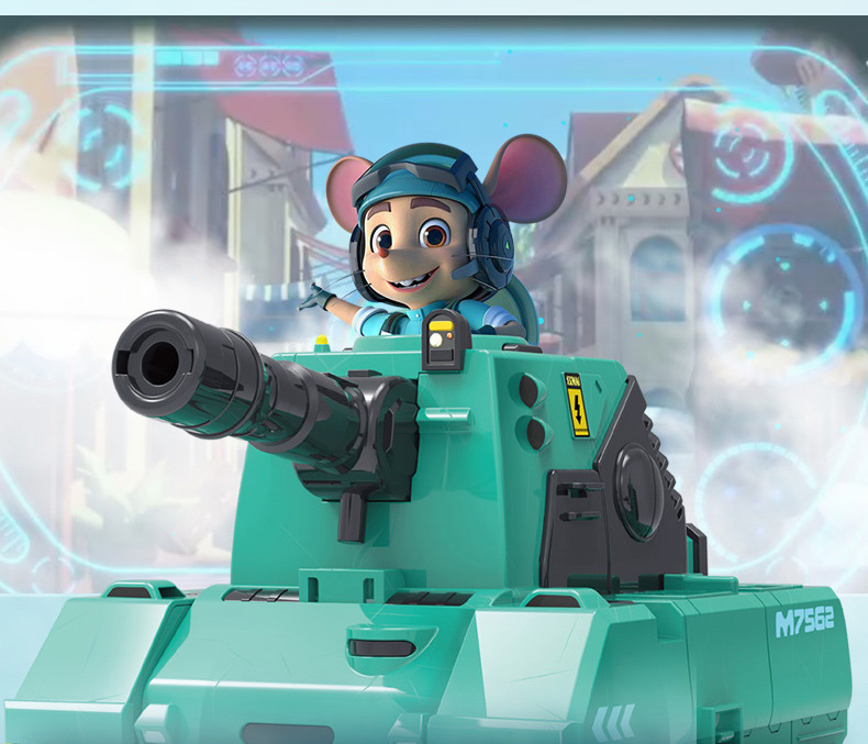 舒克贝塔变形玩具直升飞机坦克模型舒克和贝塔历险记动画同款公仔