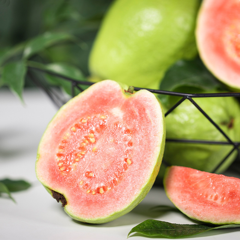 福建红心芭乐 番石榴送酸梅粉新鲜应季脆甜爽口水果产地直发批发