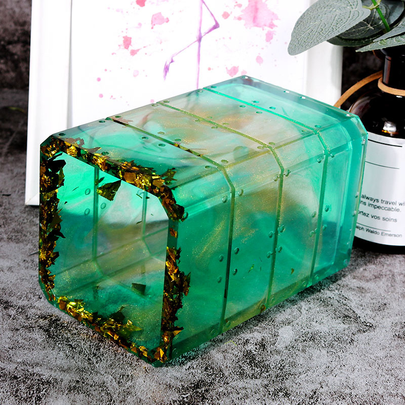 百佳兴滴胶模具工业风笔筒硅胶模具diy饰品亚马逊热卖