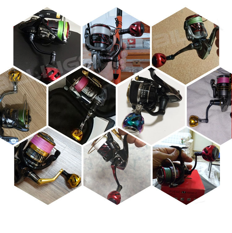 极光炫彩水滴轮超轻量化金属鱼线轮海钓矶钓全水域通用渔具水滴轮