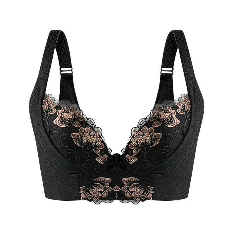 纤缇妮娜身材管理器银纤维美体内衣调整型文胸银离子能量石薄胸罩