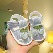 UNMUN婴儿凉鞋0-6-12月婴幼儿步前鞋夏季一岁宝宝学步鞋软底布鞋