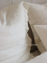 若奈 重磅！Pure flax法国丝绸级亚麻大靠枕抱枕含芯床头大靠包