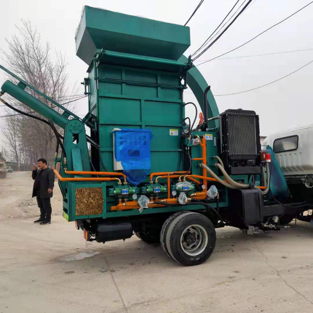 行走式秸秆粉碎打包一体机 自走式玉米秸秆打包机 移动式打包机