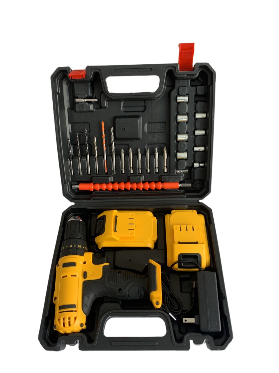 电起子锂电池充电手电钻多功能电动螺丝刀家用工具 手电钻