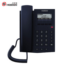 宏视道HP8022网络IP录音电话机 SIP协议话机双网口  PoE/电源／无