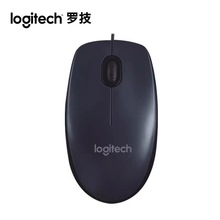 Logitech/罗技M90光电有线鼠标 USB办公家用商务办公有线鼠标批发