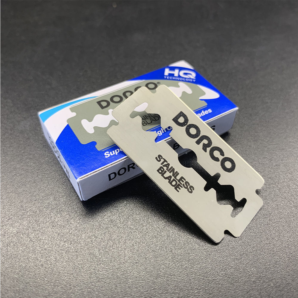 多乐可刀片正品双面手动老式不锈钢剃须修面刮胡脱毛刮毛刀修眉刀