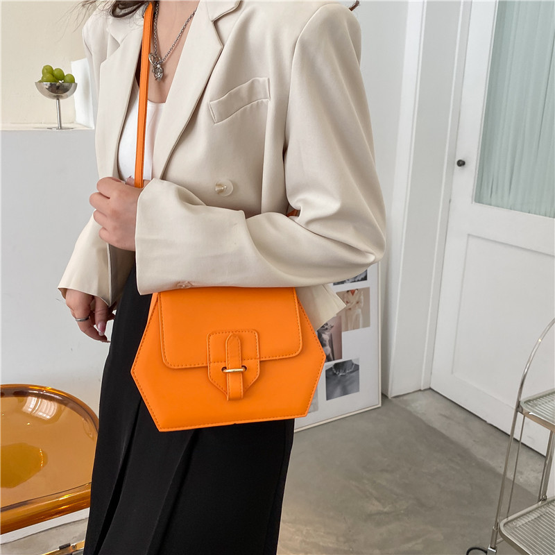 Textured Summer Popular One Shoulder Bag Bag Female 2022 New Korean Fashion Solid Color Crossbody Bag Portable Small Square Bag