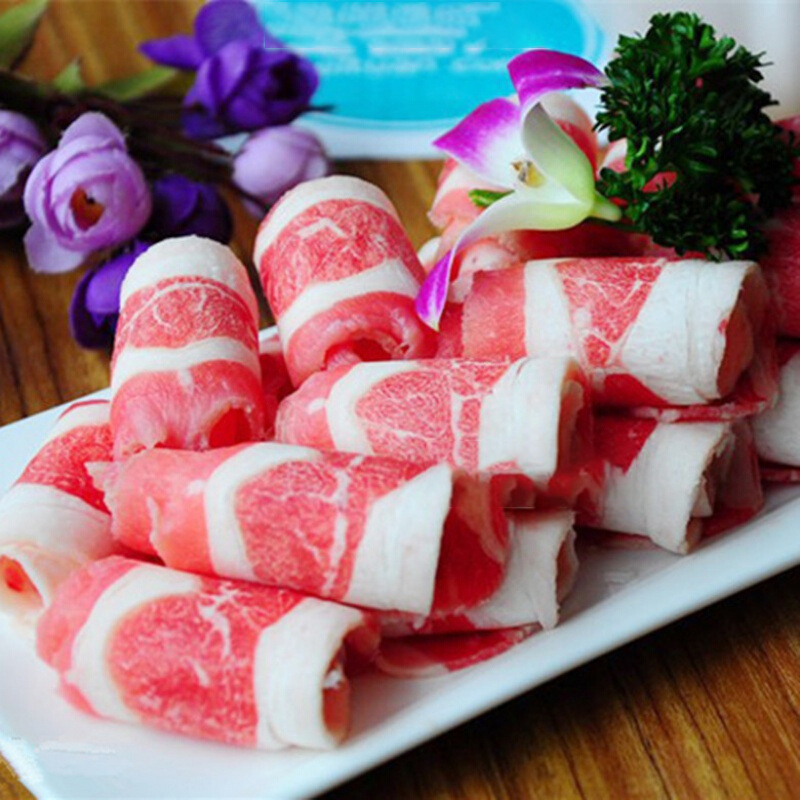 美式肥牛 原切肥牛板牛肉卷整块牛肉砖火锅烤肉商用批发