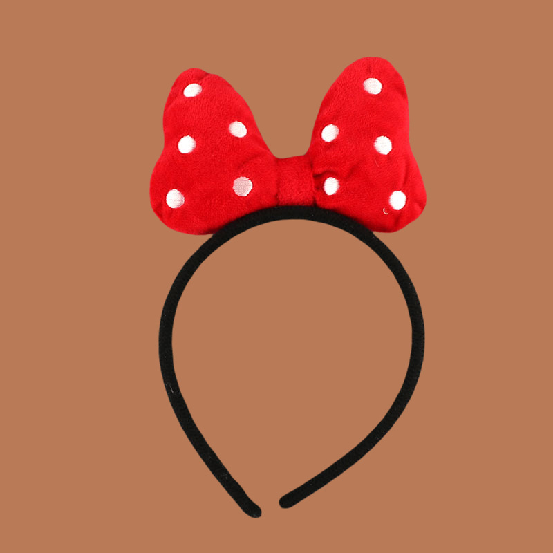 韩版小熊发箍洗脸卡通小熊小兔子发卡可爱头箍头扣饰品厂家批发