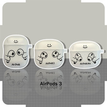 趣味卡通手拿耳机适用airpods pro1/2/3代苹果蓝牙无线耳机套软壳