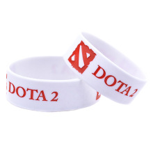 跨境饰品手圈DOTA 2硅胶手环刀塔游戏礼品手带1英寸手带运动手镯