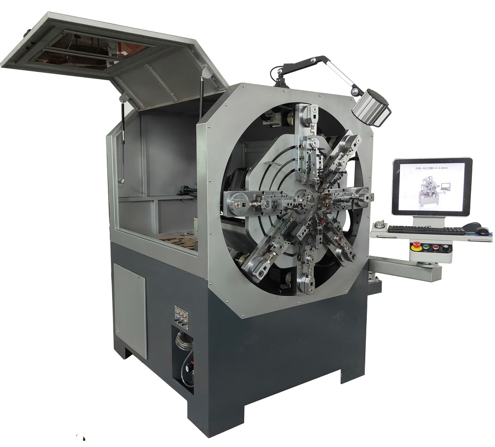 全自动数控电脑弹簧双扭簧卷簧压簧挂簧绕簧减震簧扁簧机厂家