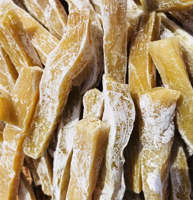 山东白霜地瓜干农家自制红薯干地瓜家白霜软糯倒蒸