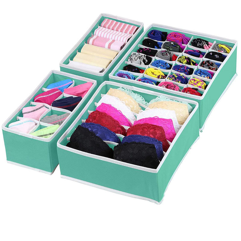 Underwear Storage Box 4-Piece Set