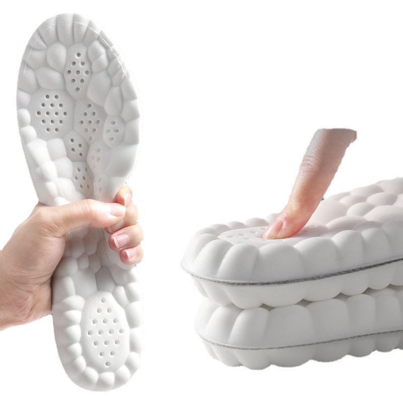 4D Insole Sports Cushioning Sweat-absorbing Insole