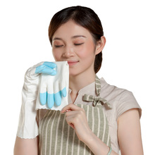 302台湾手护神家务洗碗洗衣保暖防水乳胶橡胶pvc植绒手套批发