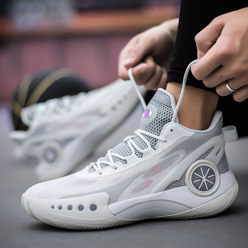 亿行体育生产韦德幻影高品质荧光款透气篮球鞋适用实战篮球比赛