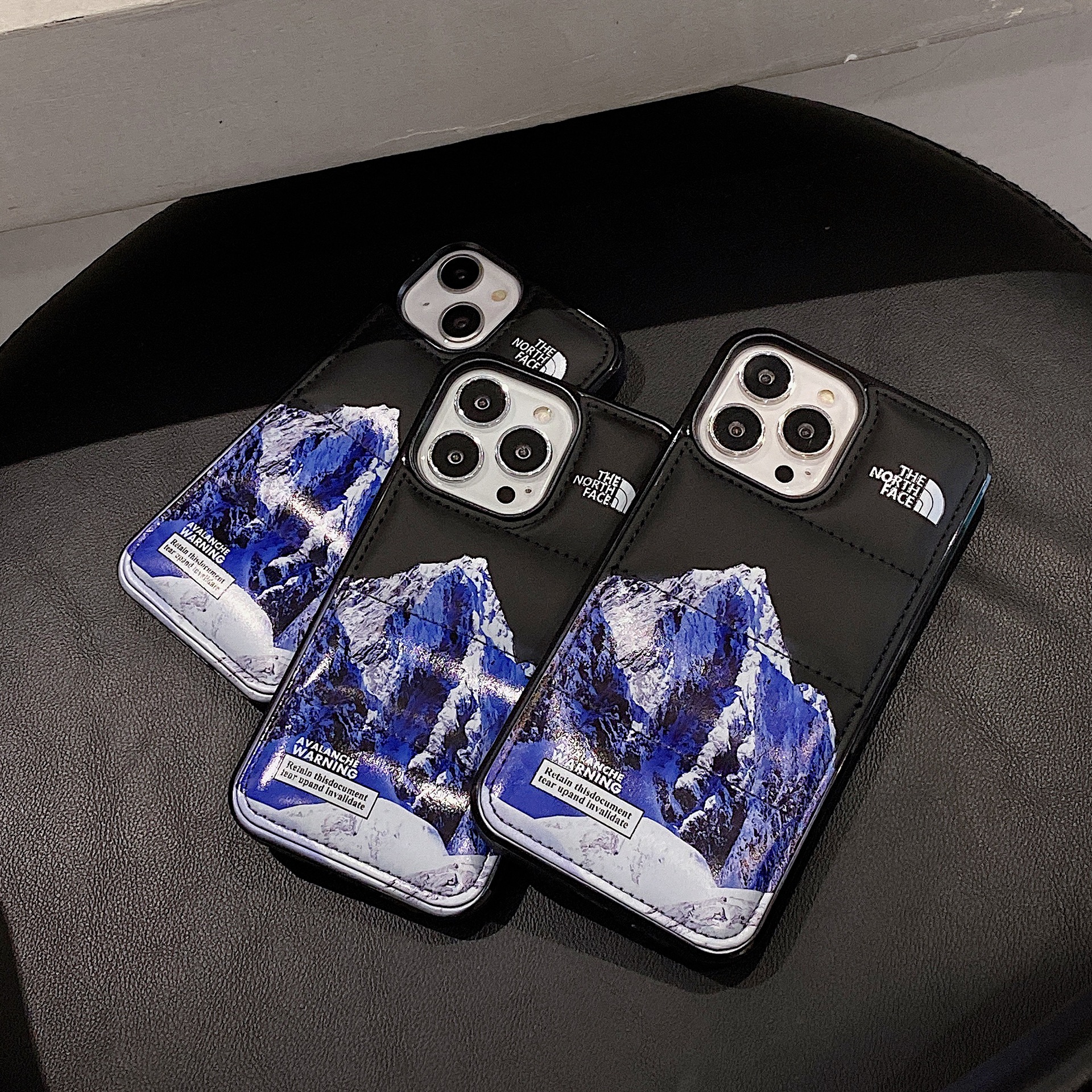创意北面雪山苹果13适用iphone11/12promax手机壳xs/xr防摔7p软壳