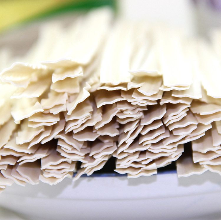 鲁王 刀削面小米味500g*12袋 整箱 干制宽扁挂面早餐裤管面凉拌汤