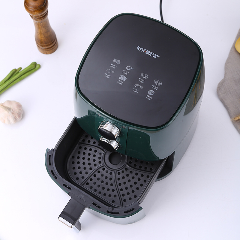 全自动热风循环家用机械式自动断电交流电黑色智能空气炸锅定制