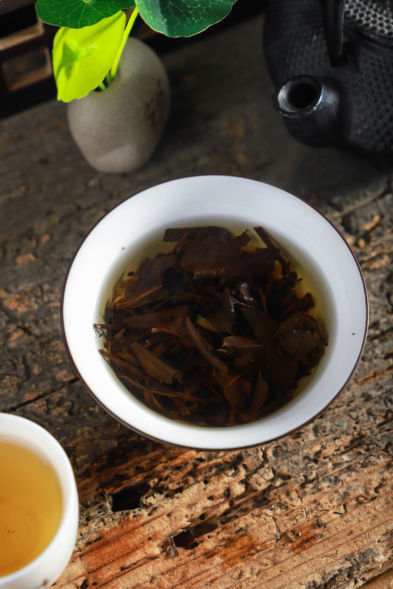 福鼎寿眉陈皮白茶小茶饼 紧压白茶6格子 便携老白茶30g饼