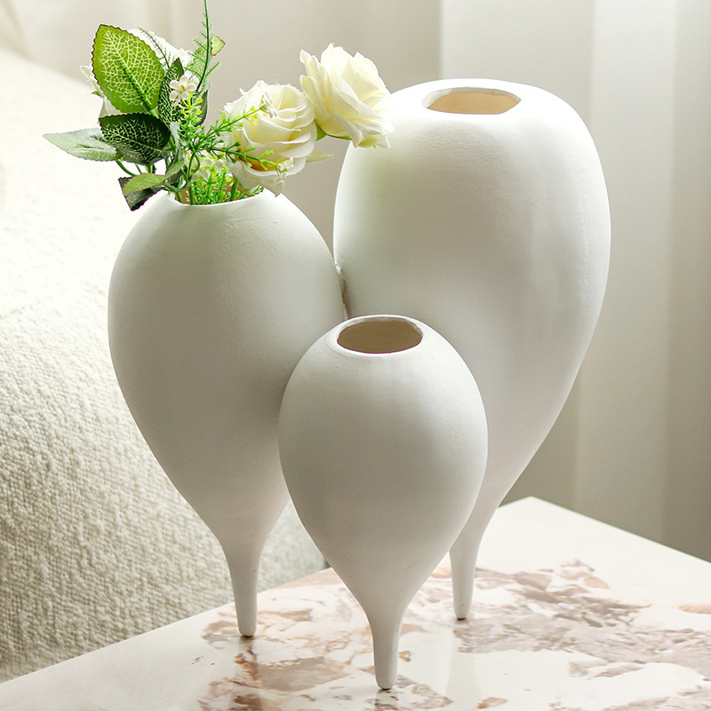 艺术气球花瓶摆件客厅干花插花器创意家居玄关软装饰品