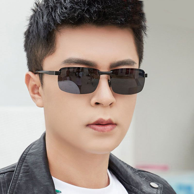 2022新款半框偏光太阳镜男款太阳眼镜墨镜男士太阳镜批发厂家直售