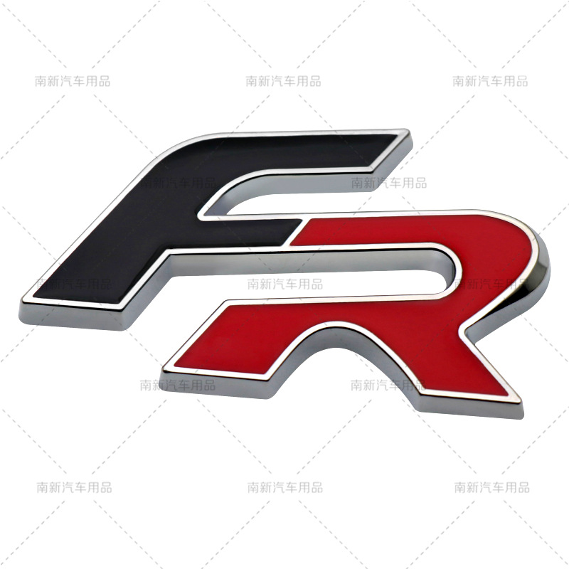 汽车个性车贴 金属适用于西雅特fr贴标 车尾标 车身贴 装饰贴