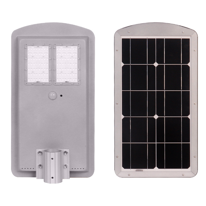 Cross-Border Outdoor Led Courtyard Street Lamp 20w30w Induction Intelligent New Countryside Integrated Solar Street Lamp Manufacturer