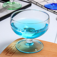 玛格丽特杯 创意玻璃鸡尾酒杯纯色ins家用礼品女马天尼杯一件代发