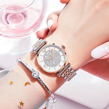 2024新款正品满天星手表女防水小众高级感520礼物送女朋友老婆