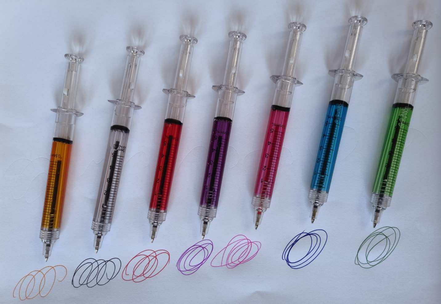 跨境厂家创意笔针筒注射器广告笔圆珠笔中性笔可印刷logo礼品笔