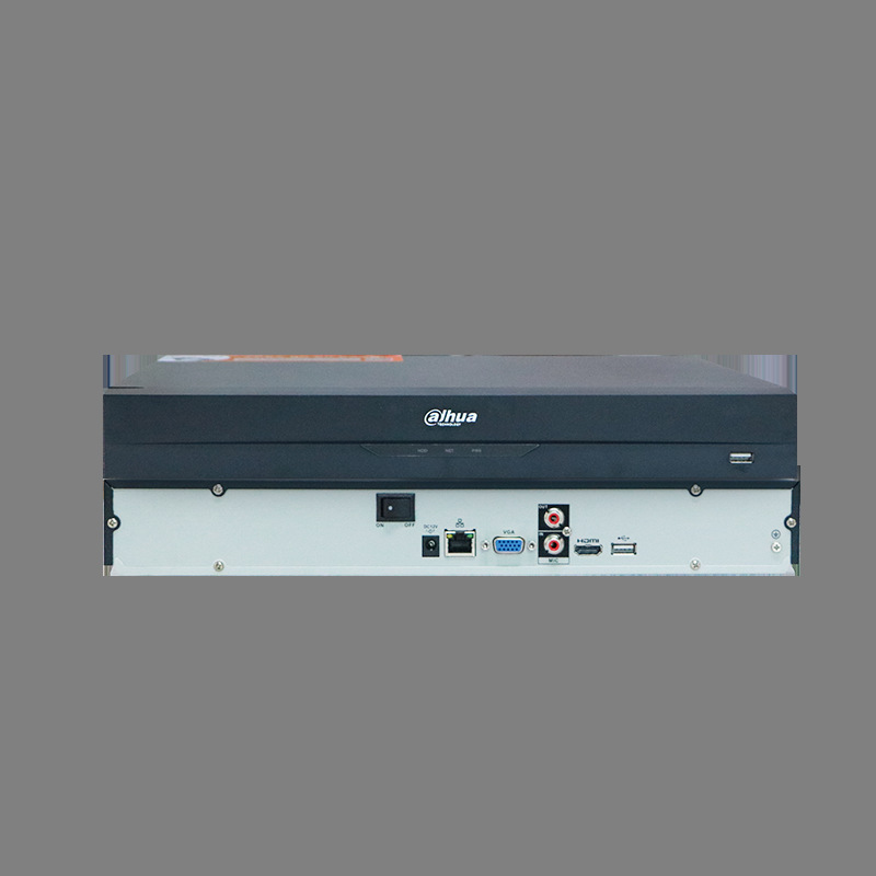 大华人脸识别录像机8口16路4k高清网络双盘 dh-nvr2208/nvr2216-i