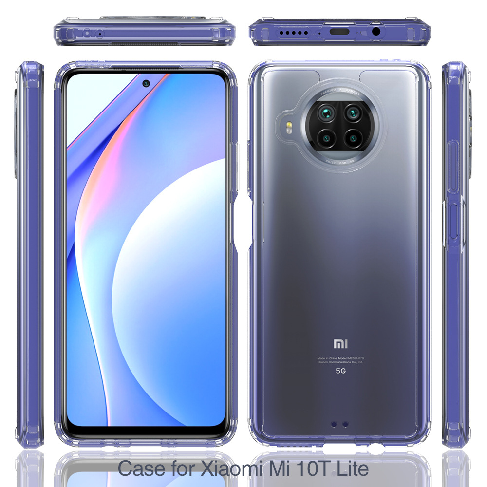 小米10t lite 晶透亚克力 欧美热销防摔透明壳-阿里巴巴