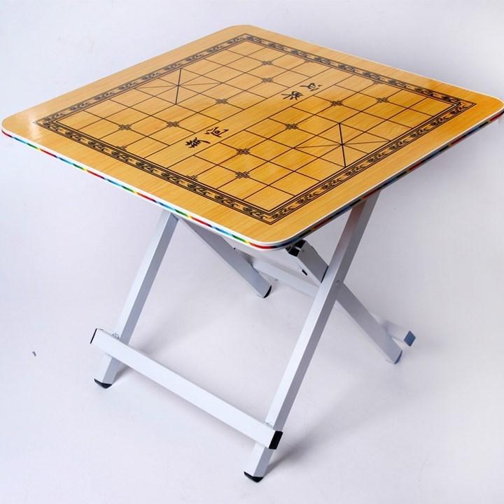 棋盘桌折叠折叠桌象棋桌子 两用 折叠小方桌饭桌 餐桌学生写字桌