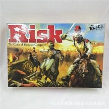 亚马逊桌游RISK boardcardgame英文经典PISK互动卡牌游戏跨境热销