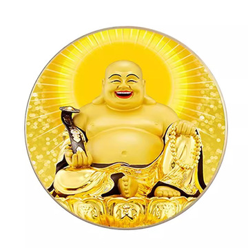 十字绣钻石画新款客厅砖石秀满钻笑口常开弥勒佛贴钻石绣一件代发