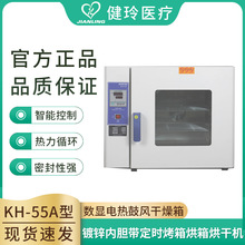 KH-55A型数显电热鼓风干燥箱KH系列镀锌内胆带定时烤箱烘箱烘干机