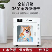 悠米智能宠物烘干箱狗狗猫咪烘干机中型犬吹水机洗澡吹毛一件代发