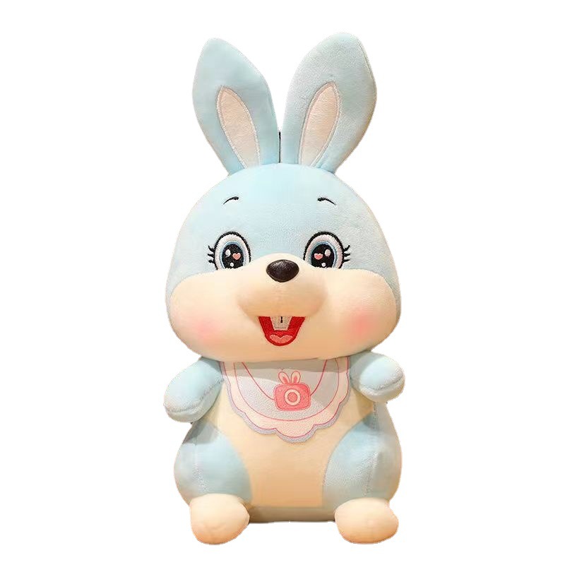 Cute Tooth Rabbit Doll Plush Toy Rabbit Doll Crane Machine Rabbit Home Gift Wholesale