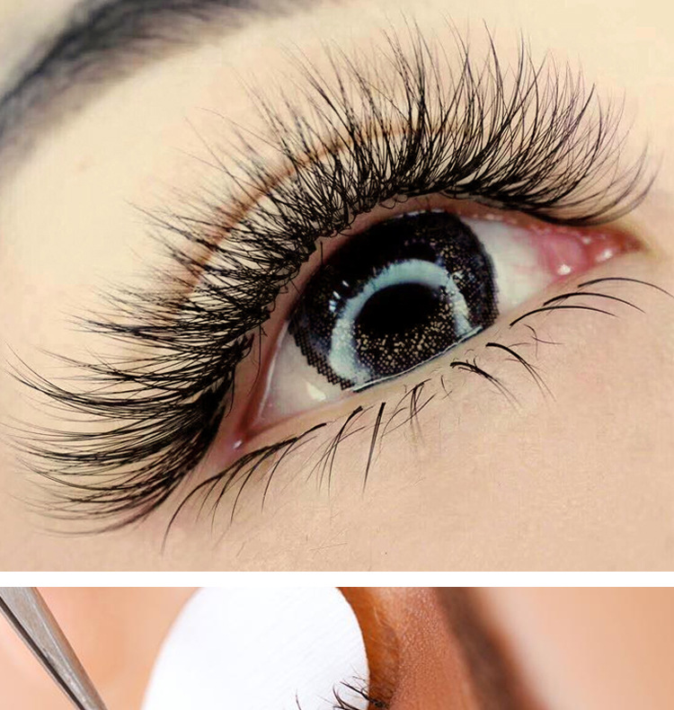 嫁接假睫毛 新款单根蚕丝毛 自然仿真舒适种植眼睫毛