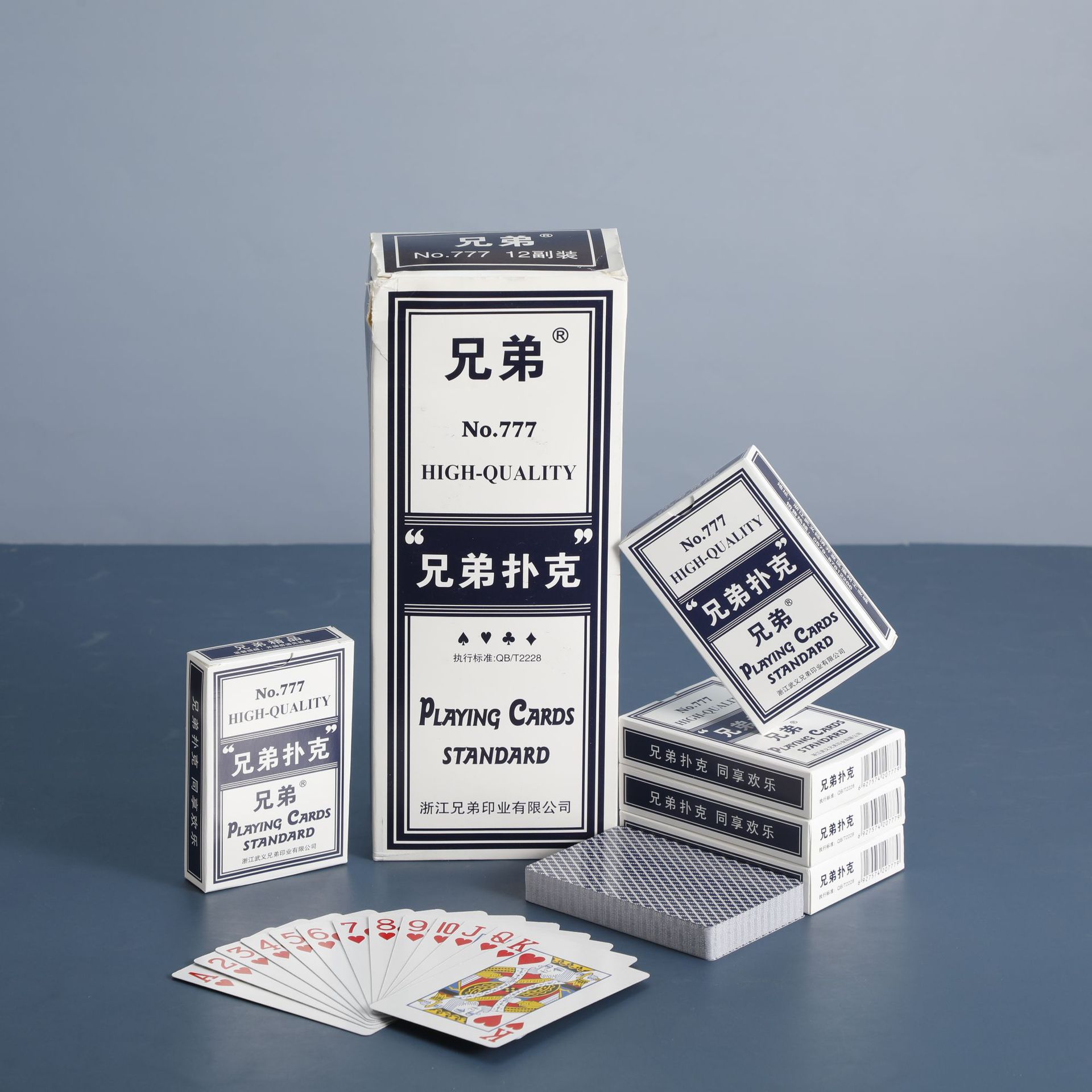 兄弟777厂家现货扑克牌定 制创意纸牌娱乐游戏家用棋牌塔罗牌卡牌