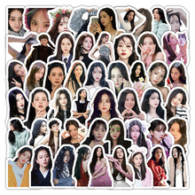 100张 韩国女歌手女团成员金智秀kim Jisoo装饰小贴画滴胶手机贴