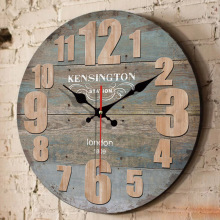wall clock静音挂钟源头厂家亚马逊批发墙钟欧式钟表墙钟复古装饰