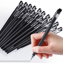 GP-380磨砂中性笔学生商务办公文具中性水性笔黑色考试练习碳素笔