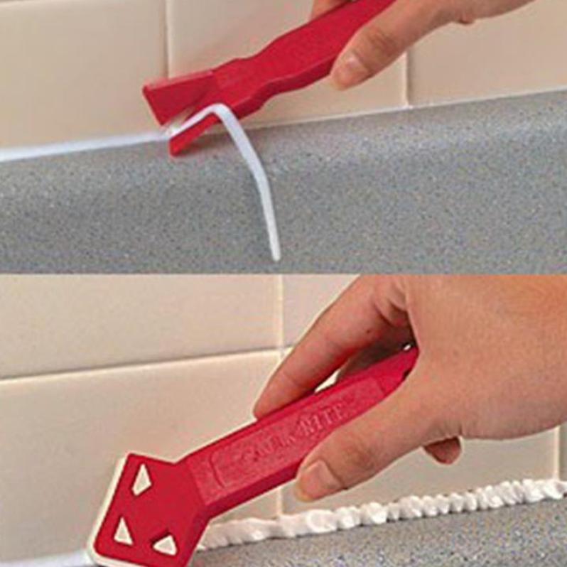 网红改装小型瓷白嘴玻离玻璃胶手动小号硅酮密封胶打胶神器刮胶-报价